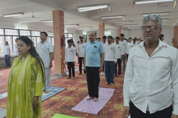 कृषि इंजीनियरिंग कॉलेज में मनाया गया 11वाँ अंतर्राष्ट्रीय योग दिवस