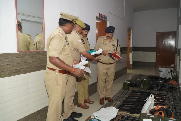 वैदपुरा थाने का एसएसपी ने किया निरीक्षण दिये दिशानिर्देश