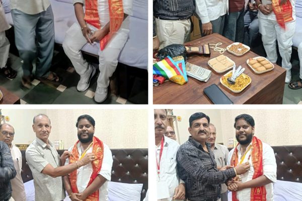 जिला प्रभारी एवं विमर्श समाचार के प्रधान संपादक सोनल जैन का अशोक नगर मै हुआ सम्मान